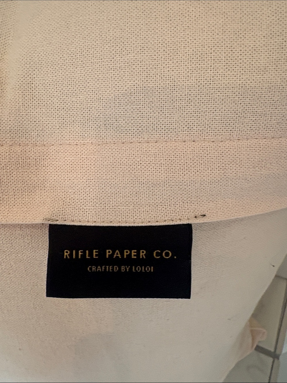 Rifle Paper Co. “London Guards” Cream Throw Pillow - Picture 3 of 6